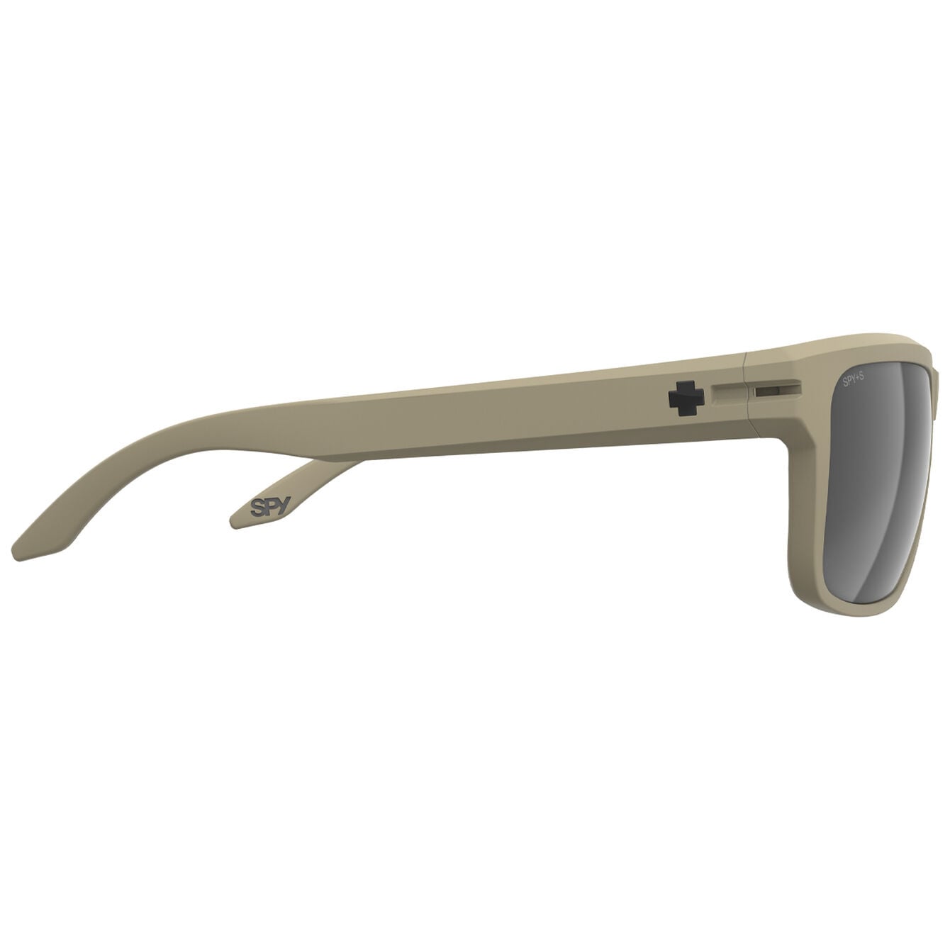 SPY REGION MATTE SAND SUNGLASSES w/ HAPPY GRY