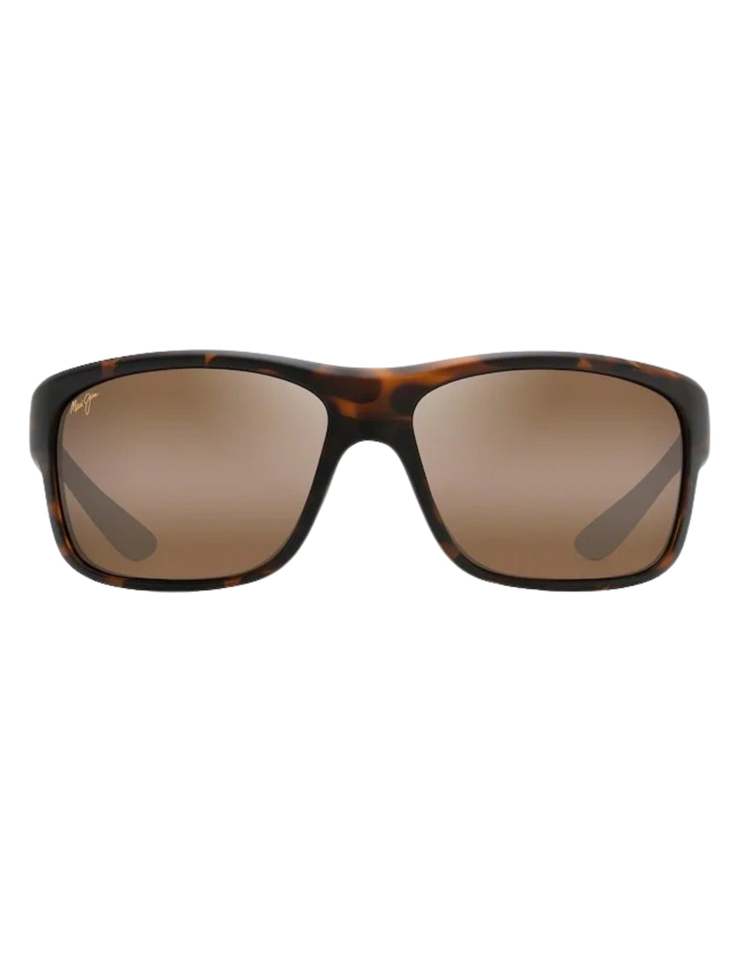 MAUI JIM SOUTHERN CROSS SOFT MATTE TORT SUNGLASSES w/ BRNZ LENS