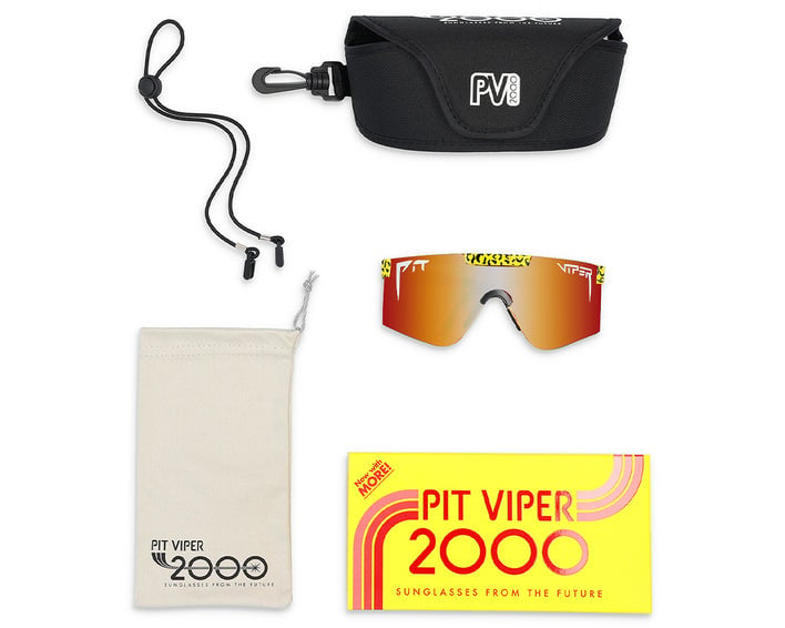 PIT VIPER THE CARNIVORE 2000s Z87+ SUNGLASSES