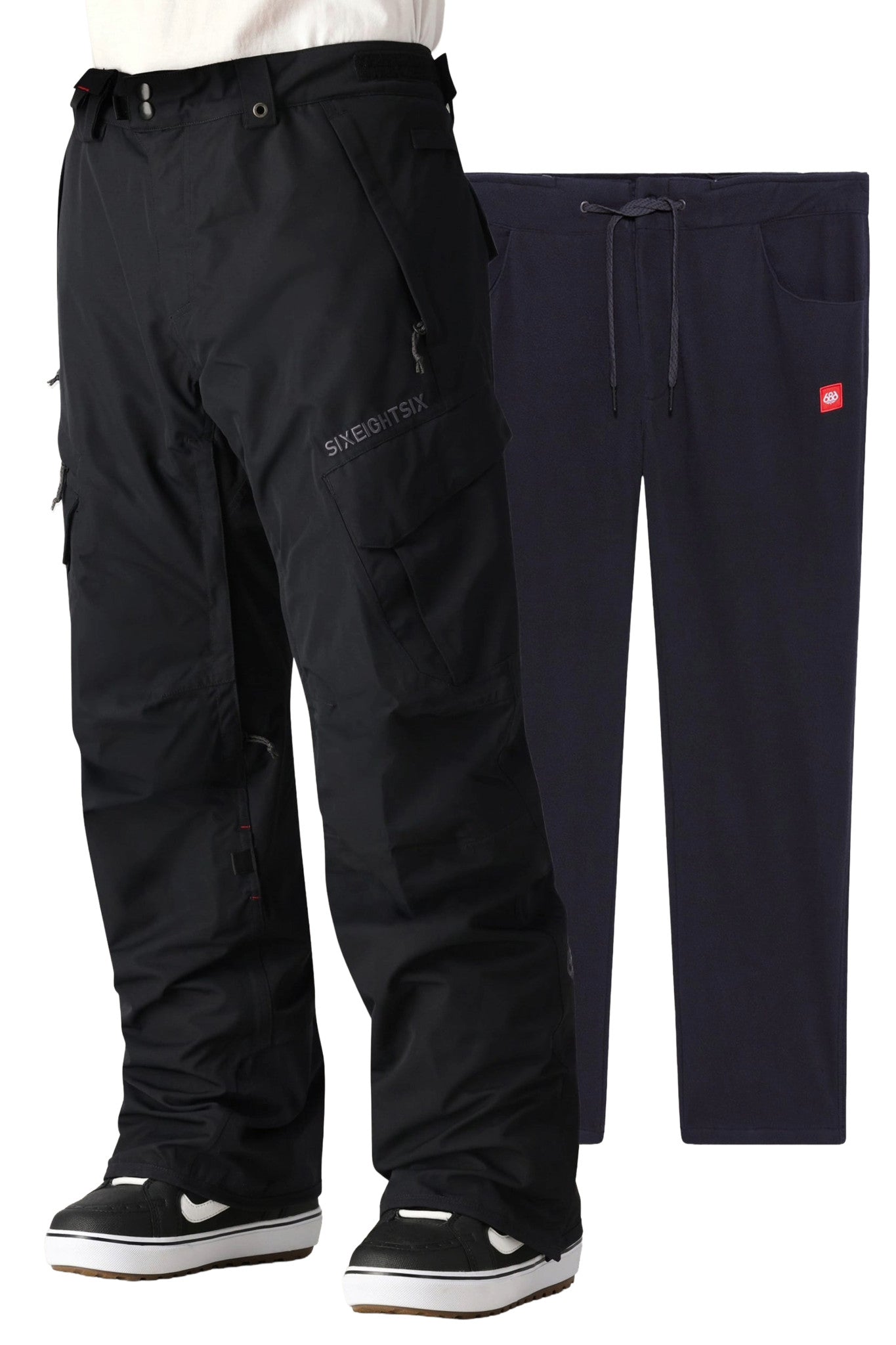 2026 686 SMARTY® 3-IN-1 CARGO PANT BLACK