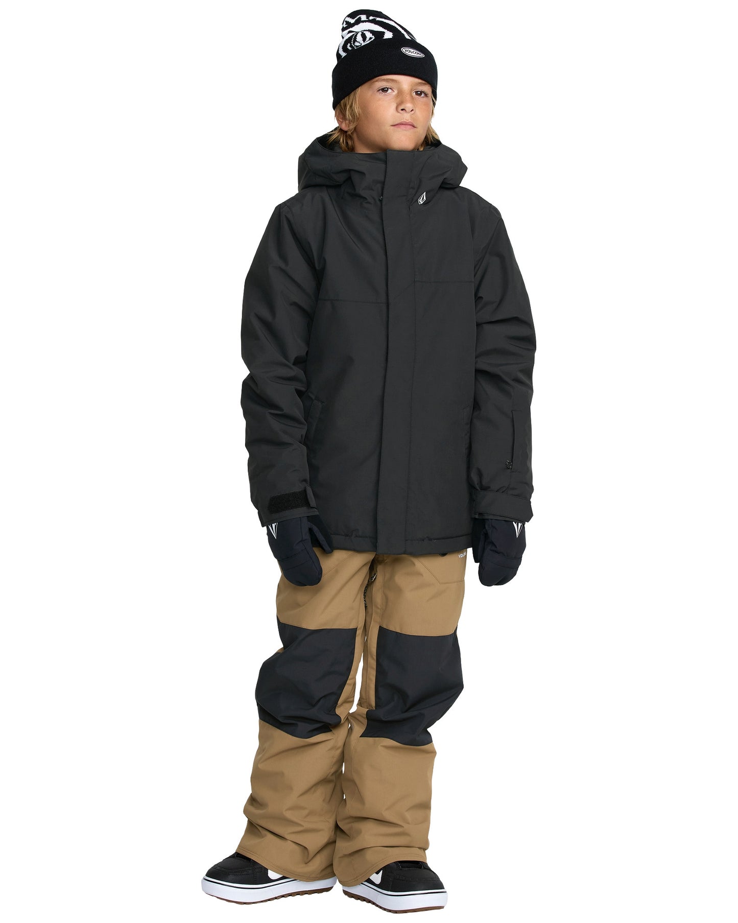 2026 VOLCOM YOUTH STONE.91 INS JACKET BLACK