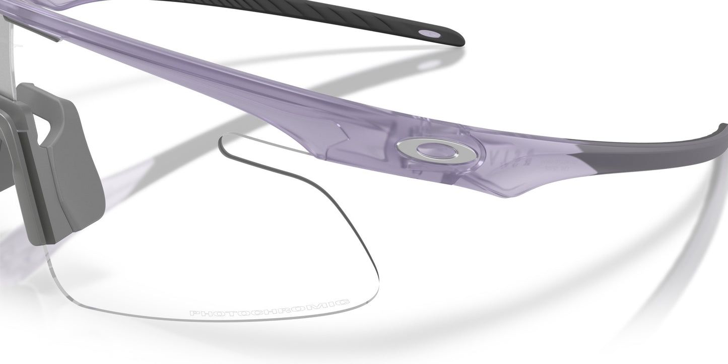 OAKLEY RSLV LITE MATTE TRANS LILAC SUNGLASSES w/ PHOTOCHROMIC