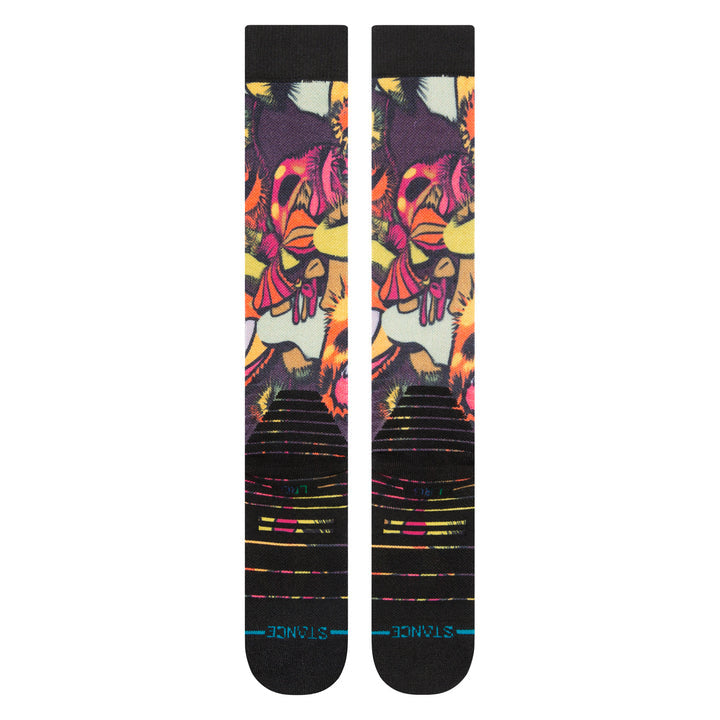 2026 STANCE MENS MUSHIES SNOW SOCKS MAROON