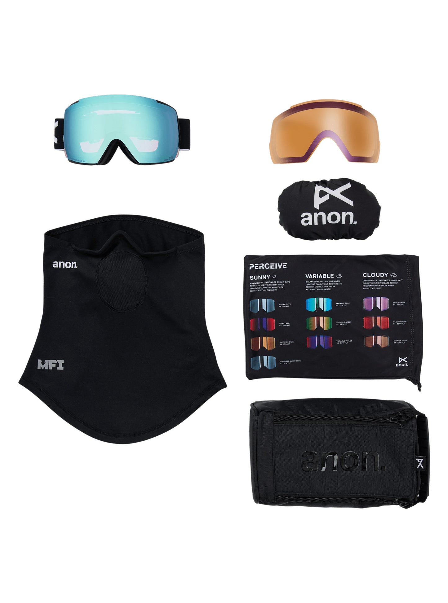 2026 ANON M5 GGL BLK w/ VRBL BLU + CLDY PNK