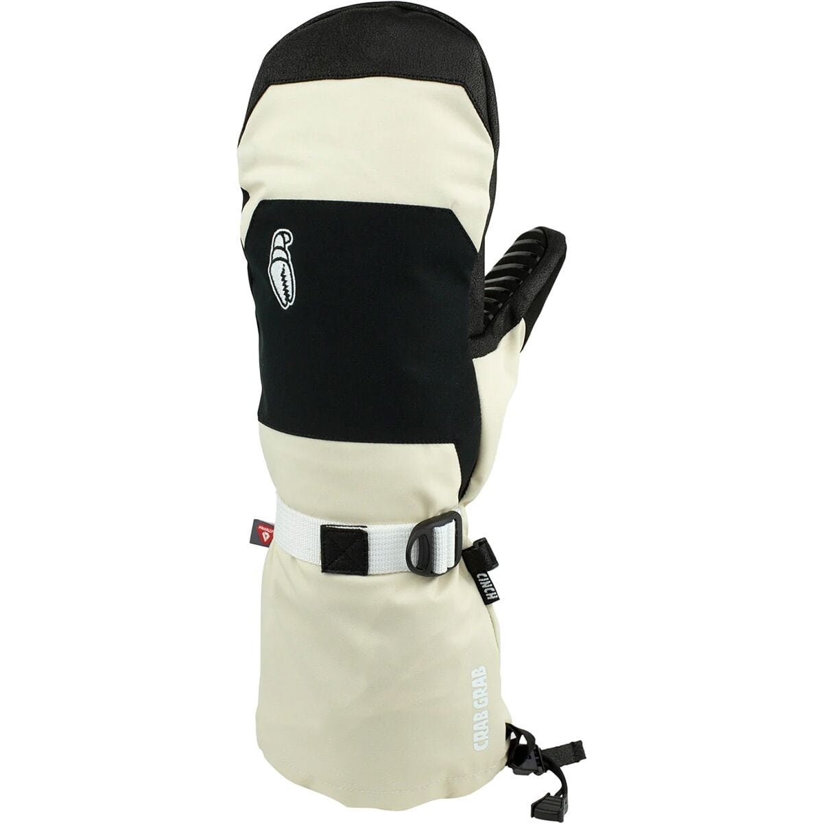 2025 CRAB GRAB CINCH MITT CREAM/BLACK 