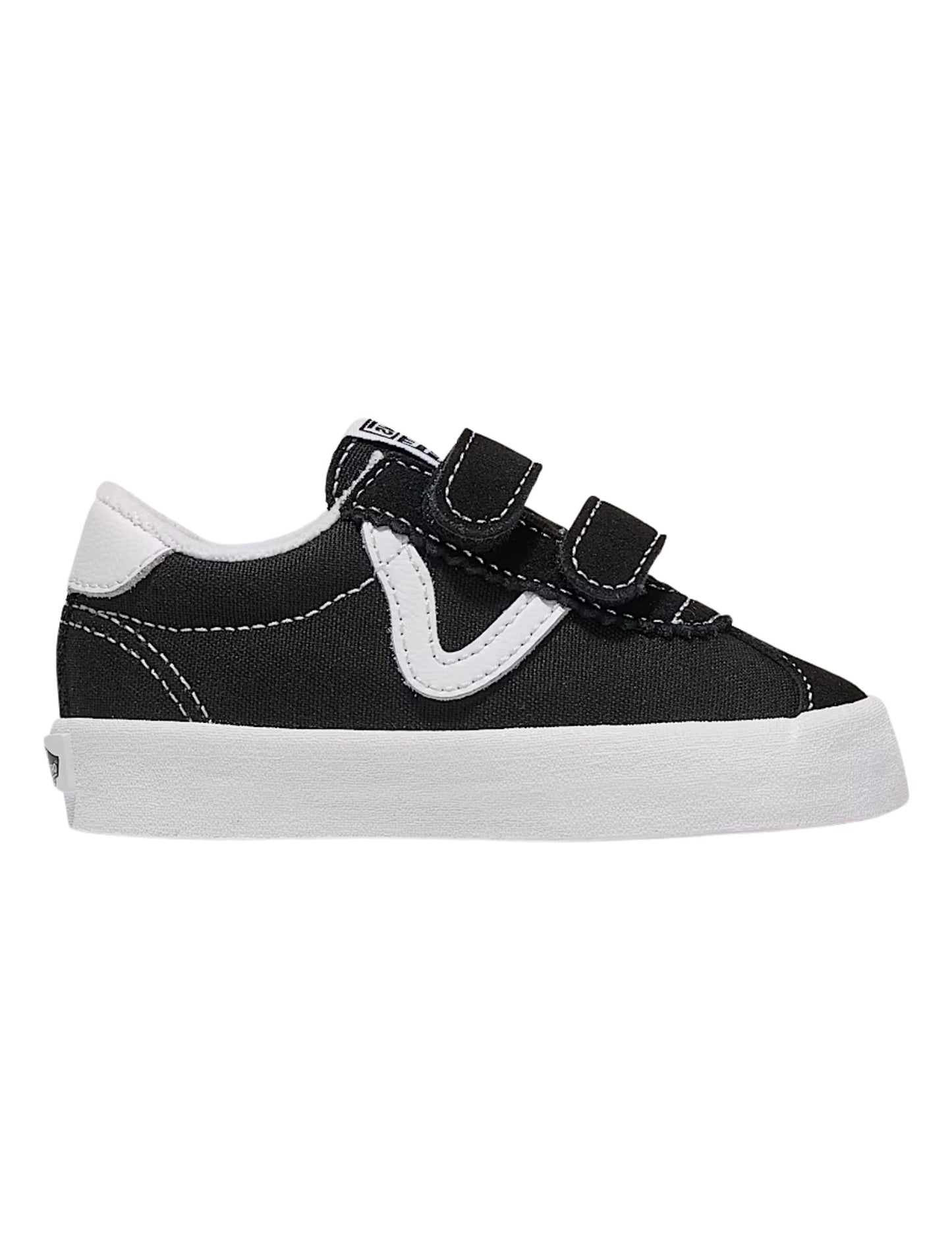 VANS TDLR SPORT LOW SHOES SP25 BLACK/TRUE WHITE