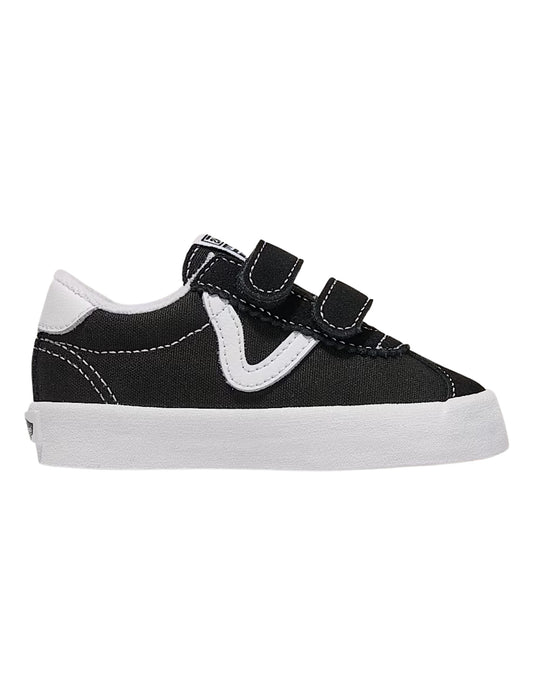 VANS TDLR SPORT LOW SHOES SP25 BLACK/TRUE WHITE