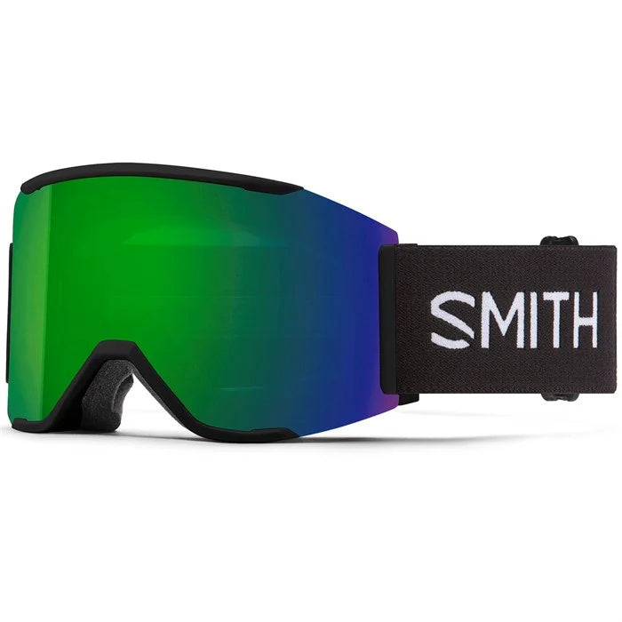 2026 SMITH SQUAD MAG GGL BLK W/ CP EVRDY GRN MRR + CP STRM BLU SNSR MRR
