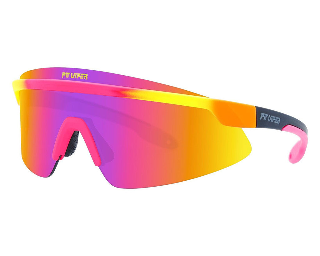 PLX PIT VIPER THE SKYSURFER SUNGLASSES THE ITALO w/POLAR PINK/PURP