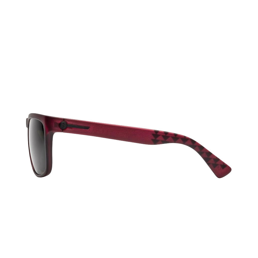 PLX ELECTRIC KNOXVILLE JM MATTE BOARS BLOOD SUNGLASSES w/ GRY PLR LENS