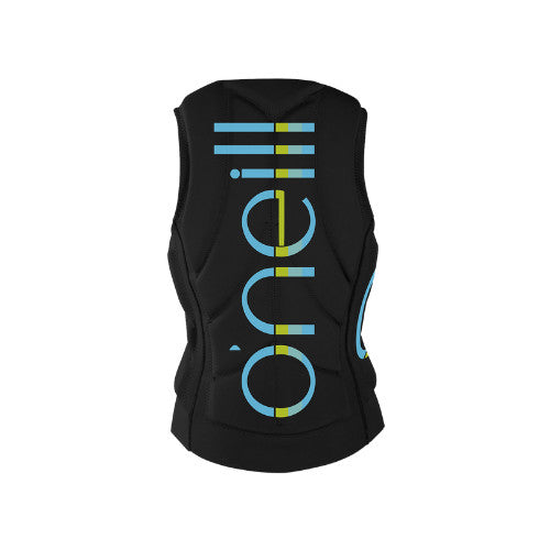 2024 O'NEILL WMNS SLASHER FULL-ZIP COMP VEST BLK/BLK
