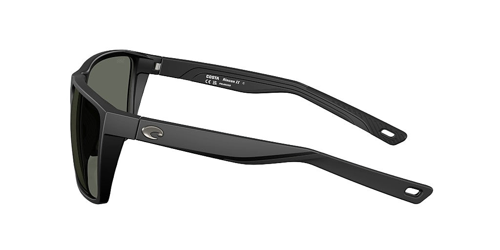 COSTA RINCON II SUNGLASSES MATTE BLACK w/GRAY