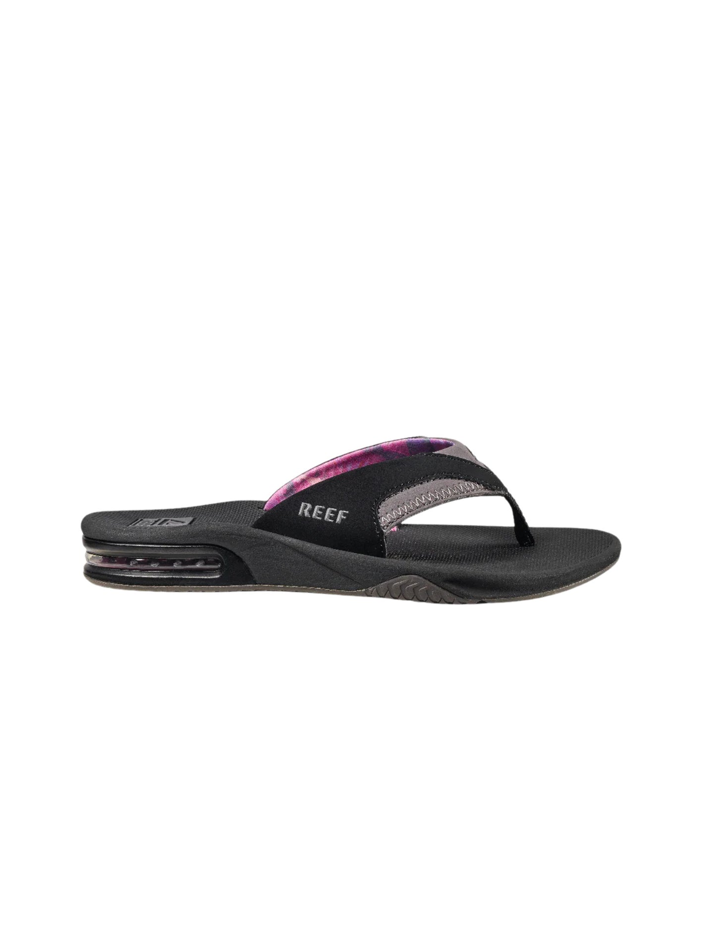 REEF WMNS FANNING SANDALS SP25 BLACK/GREY