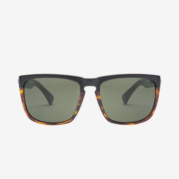 ELECTRIC KNOXVILLE XL DARKSIDE TORT SUNGLASSES w/ GRY PLR LENS