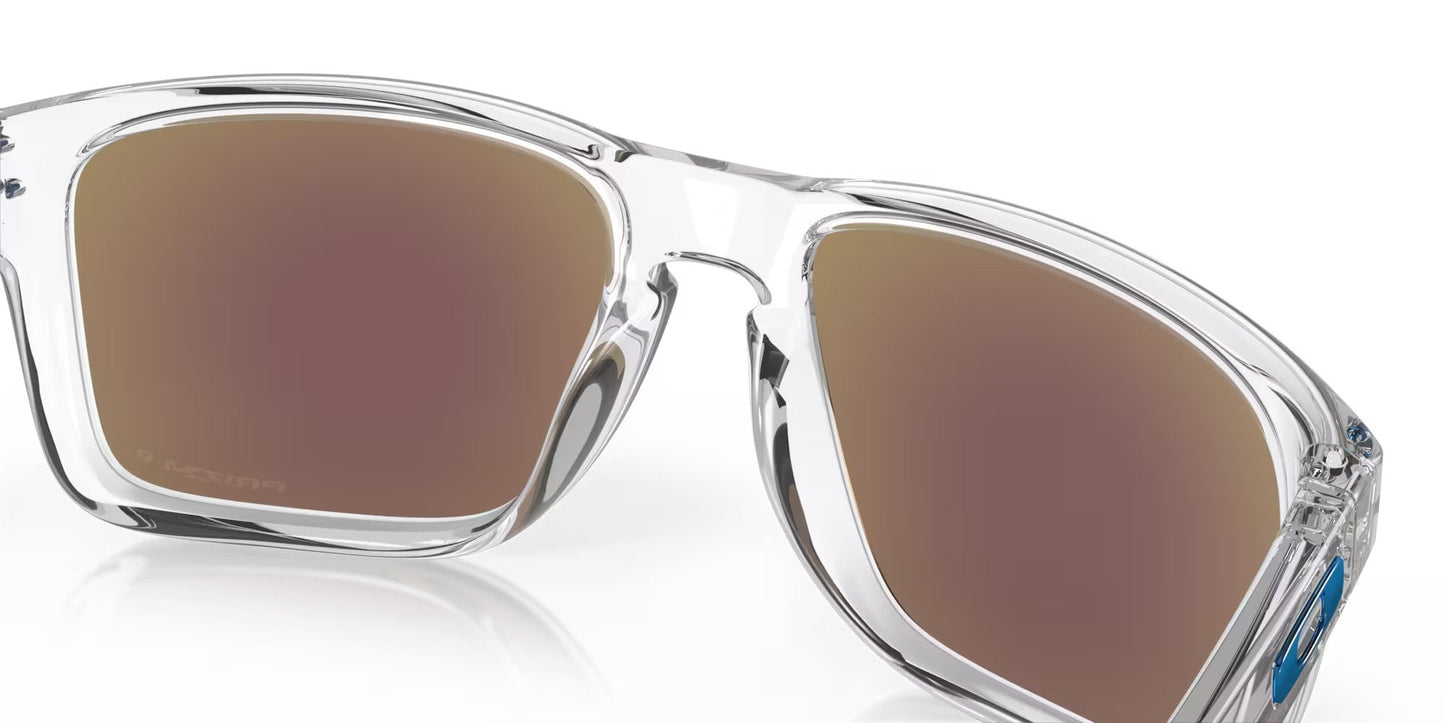 OAKLEY HOLBROOK OTG MATTE CLEAR SUNGLASSES w/PRZM SLATE