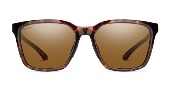 SMITH SHOUTOUT TORT SUNGLASSES w/CP PLR BRWN