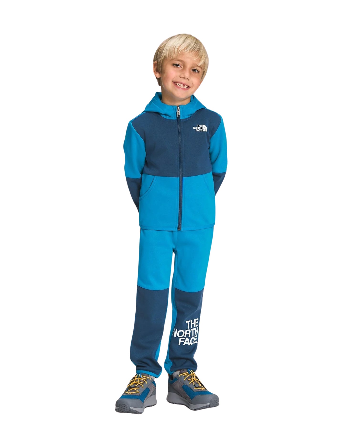 2023 TNF KIDS WINTER WARM FLEECE SET ACOUSTIC BLUE