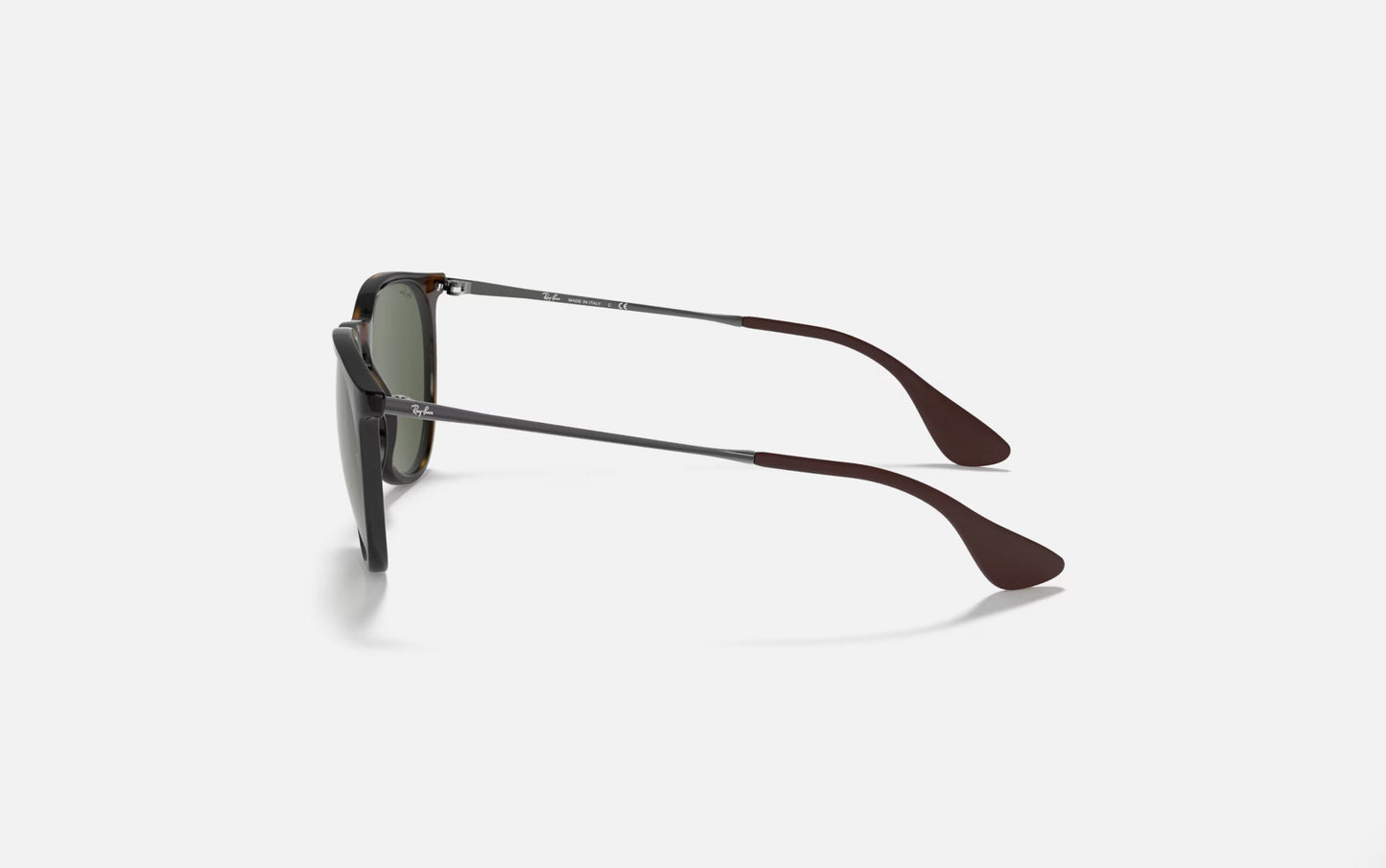 RAY-BAN ERIKA SUNGLASSES LT HAVANA w/ DK GREEN
