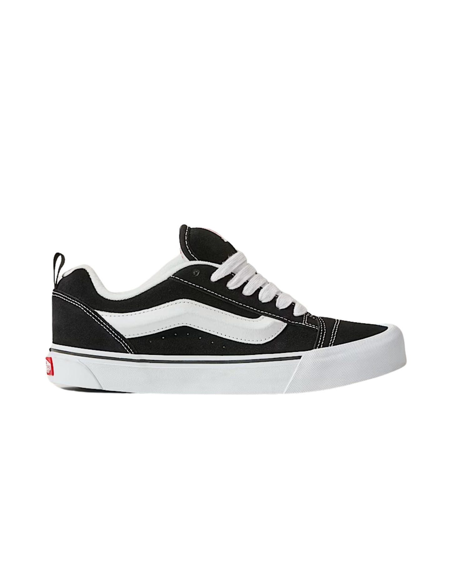 VANS WMNS KNU SKOOL SHOE SP25 BLACK/TRUE WHITE