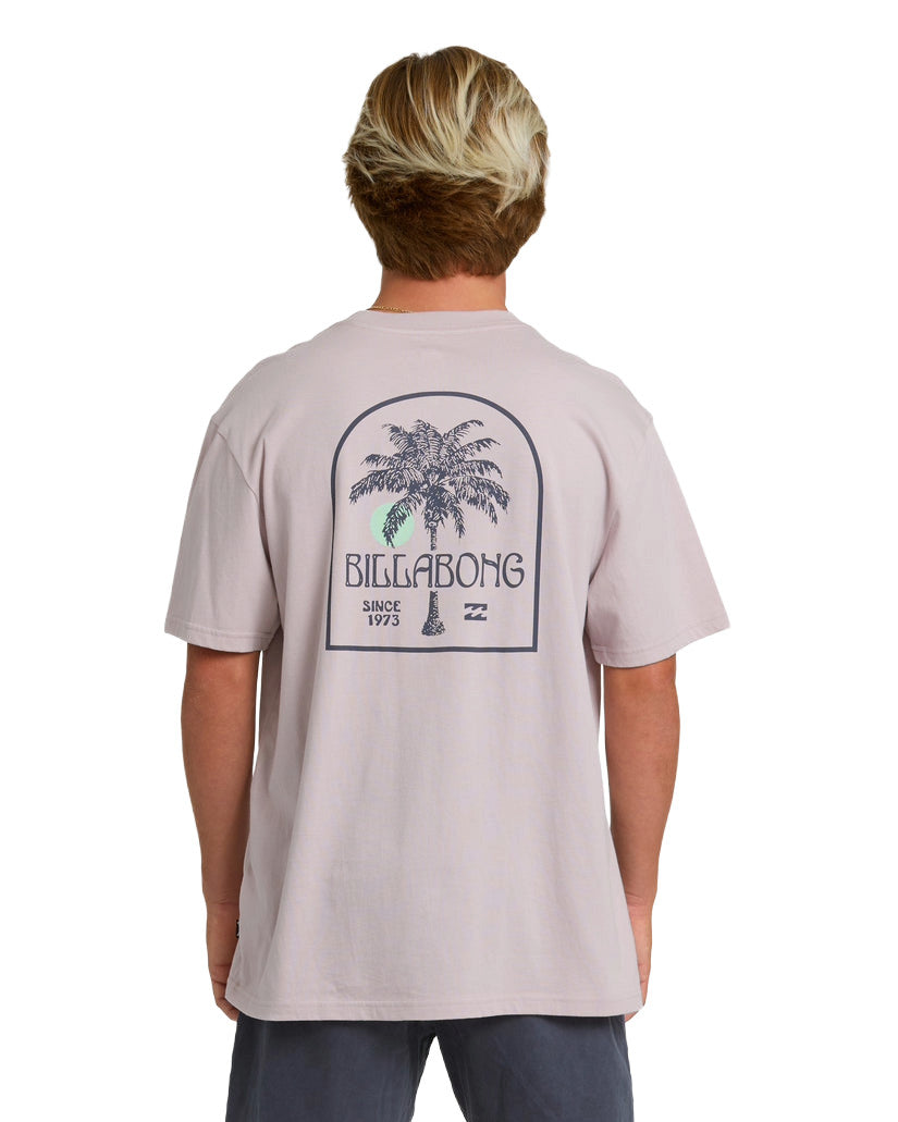 BILLABONG MENS PORTAL PREMIUM SS TEE SP26 (DLE) DUSTY PURPLE