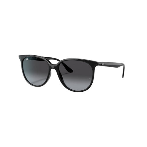 RAY-BAN RB4378 BLACK SUNGLASSES w/ GREY GRADIENT