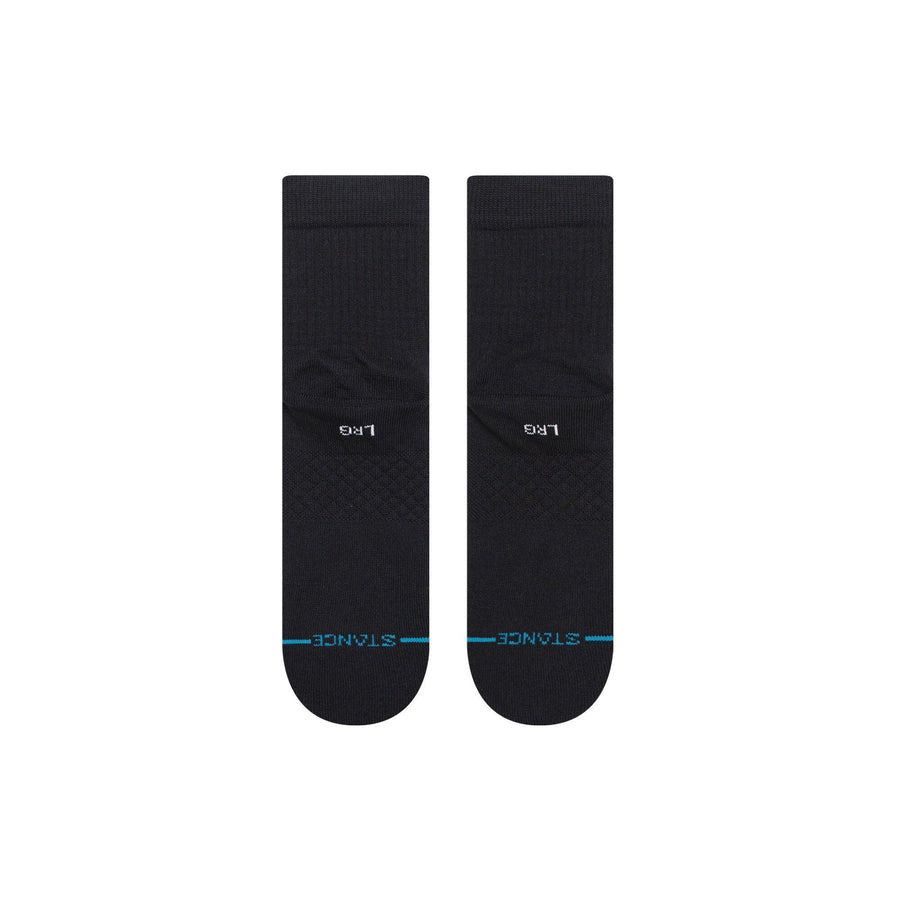 STANCE MENS ICON QTR SOCKS SP26 BLACK