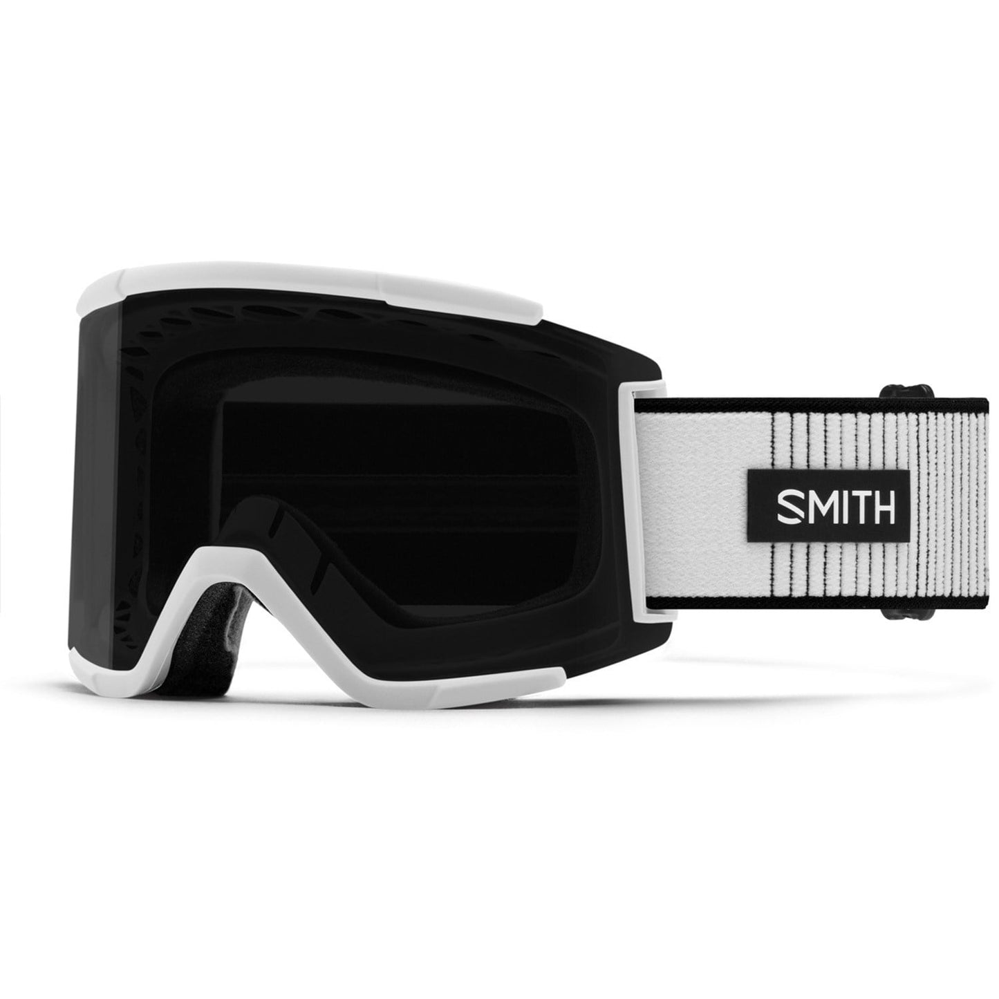 2026 SMITH SQUAD XL GGL WHT FD OUT w/ CP SUN BLK + CP STRM BLU SNSR MRR