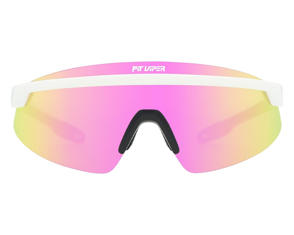 PLX PIT VIPER THE SKYSURFER SUNGLASSES THE MIAMI NIGHTS w/POLAR PINK
