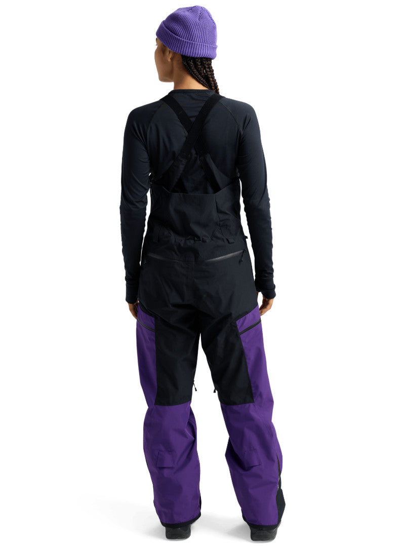 2026 BURTON WMNS RESERVE GORE-TEX 2L BIBS PRSMVLT/T.BLK