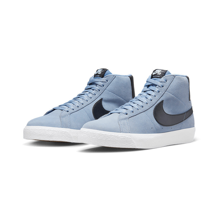 NIKE SB MENS ZOOM BLAZER MID SU24 (401) SHEN SLATE/BLACK-WHITE