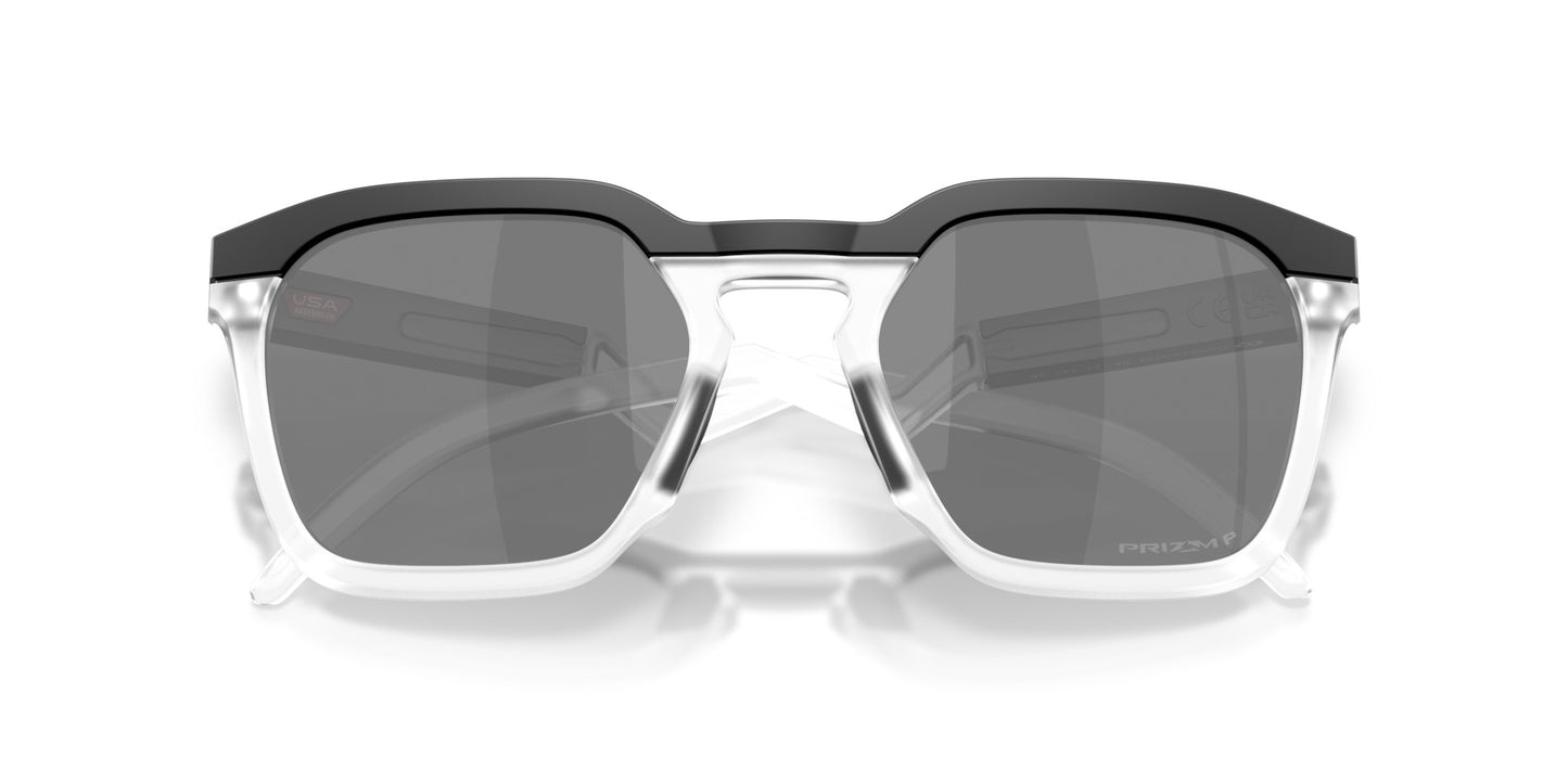 OAKLEY HSTN SQ MATTE BLACK SUNGLASSES w/ PRIZM BLK PLR