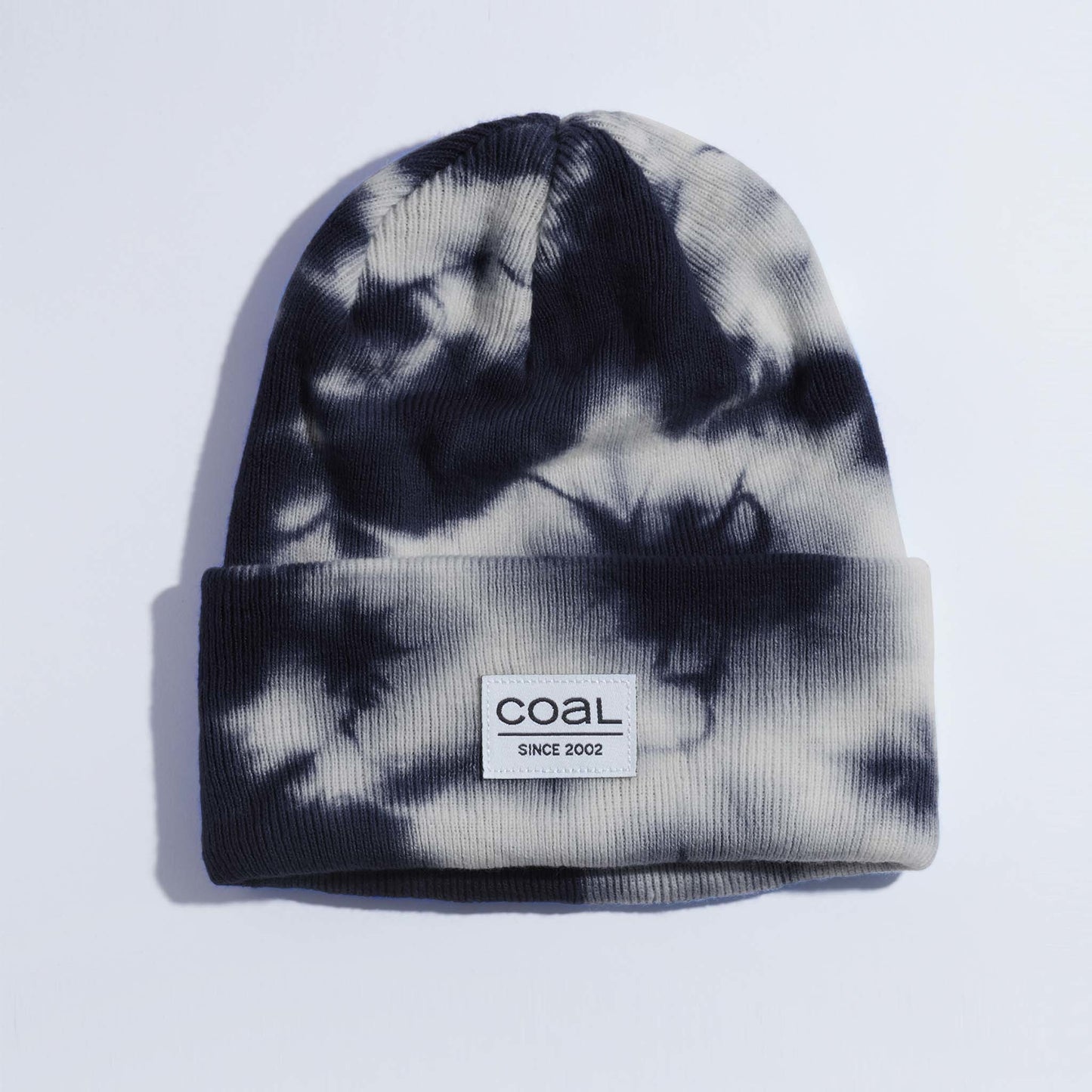 2023 COAL THE STANDARD BEANIE BLACK WHITE TIE DYE OS