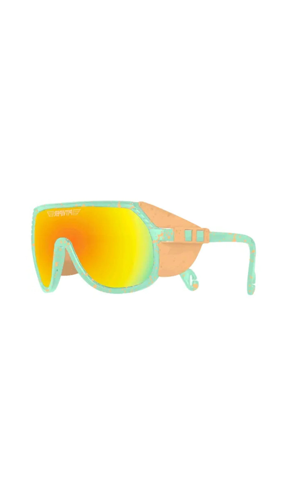 PIT VIPER THE PEACHES AND GREEN GRAND PRIX SUNGLASSES
