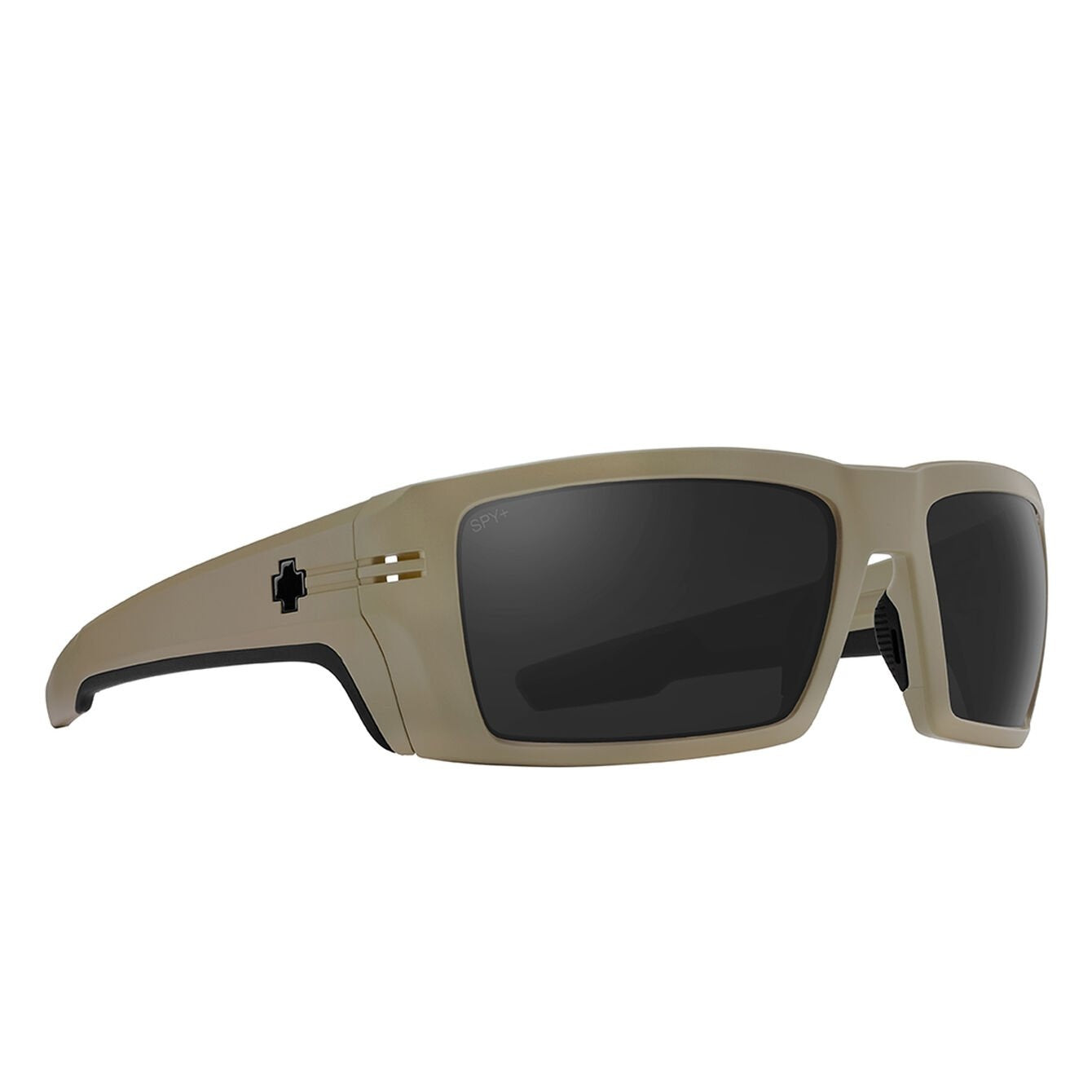 SPY REBAR ANSI MATTE SAND SUNGLASSES w/ HAPPY GRY