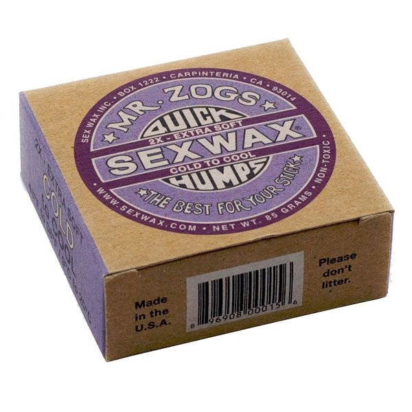 MR ZOGS SEXWAX PURPLE LABEL 2X SURF WAX