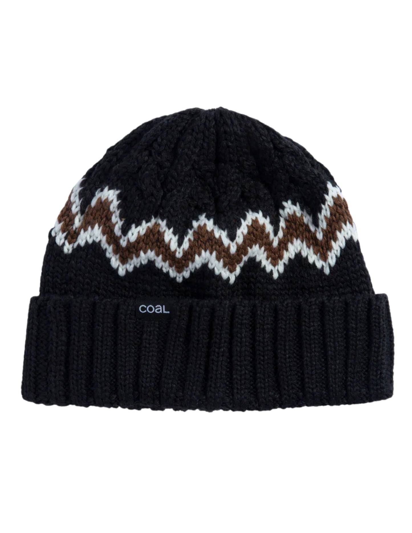 2025 COAL MEADOWS BEANIE BLACK / BROWN