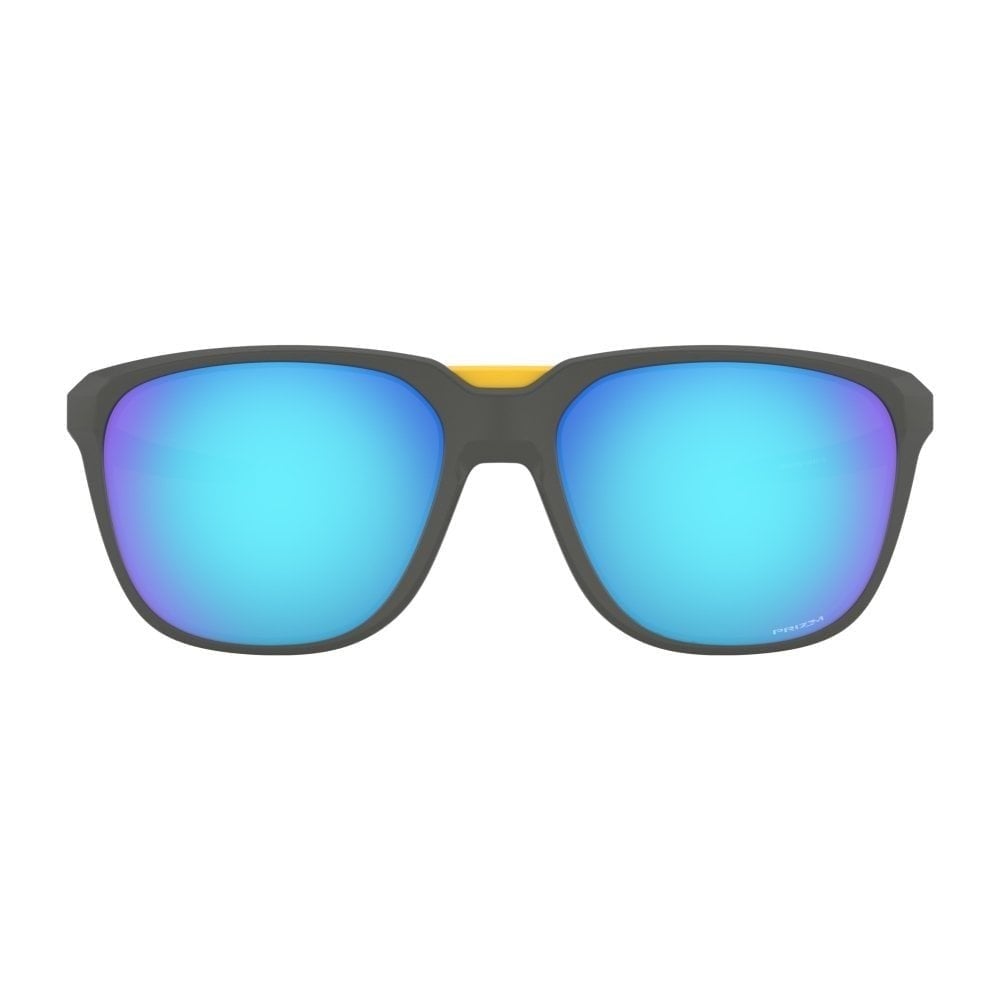 OAKLEY ANORAK MATTE DARK GRY SUNGLASSES w/ PRIZM SAPPHIRE LENS