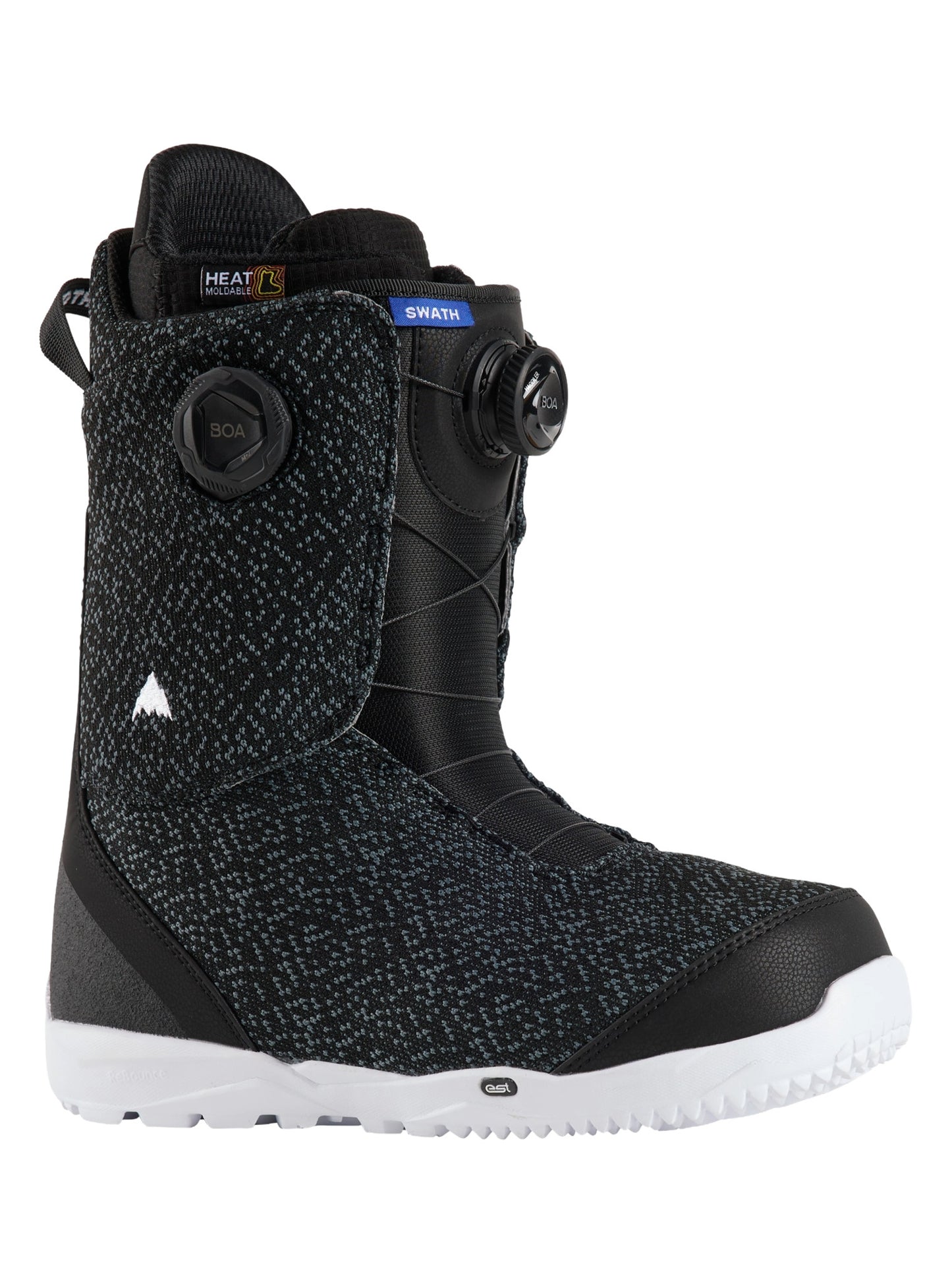 2026 BURTON MEN'S SWATH BOA® SNOWBOARD BOOTS BLACK