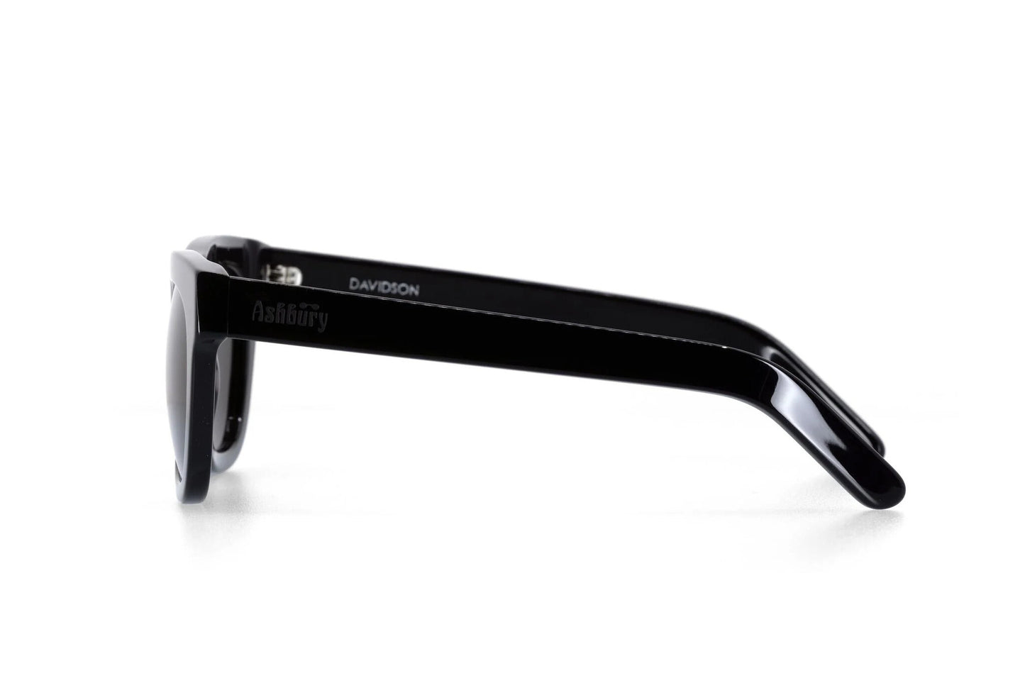 ASHBURY DAVIDSON SUNGLASSES - BLACK GLOSS