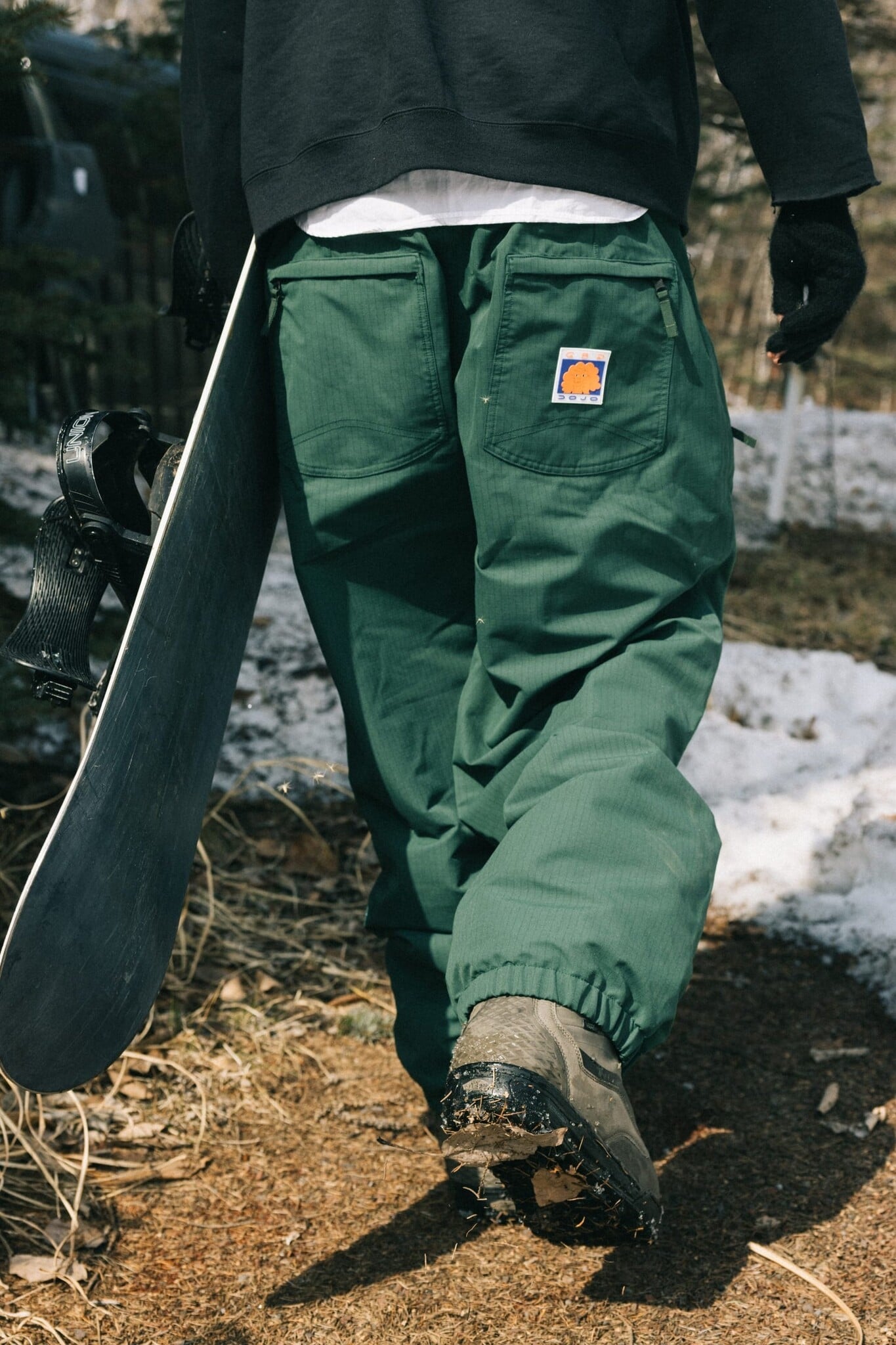 2026 686 DOJO SHELL PANT MOSS GRN RIPSTOP