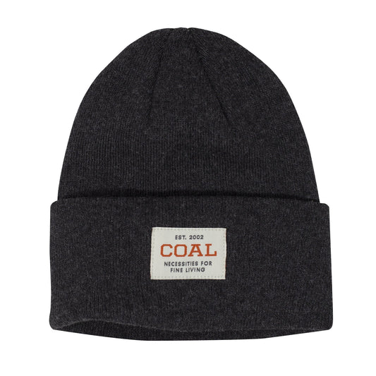 2023 COAL THE RECYCLED UNIFORM BEANIE HEATHER BLACK OS