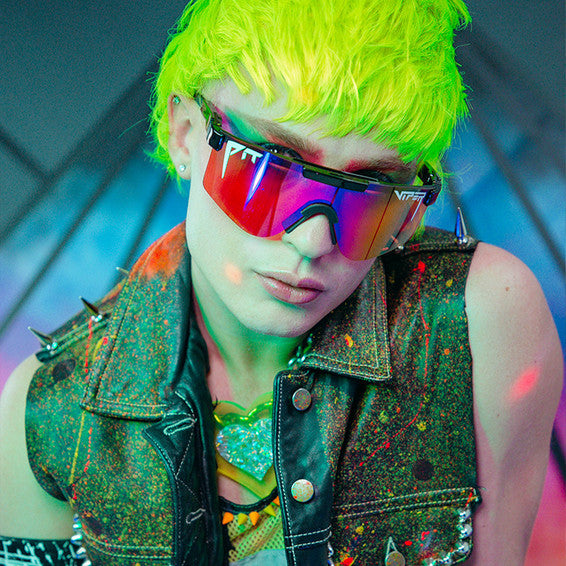 PIT VIPER THE MUD SLINGER DOUBLE WIDE SUNGLASSES