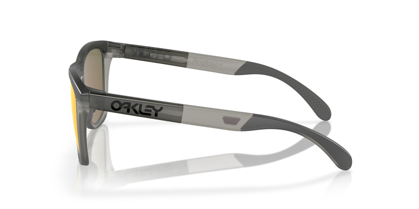 OAKLEY FROGSKINS RANGE GREY SMOKE SUNGLASSES w/ PRIZM RUBY