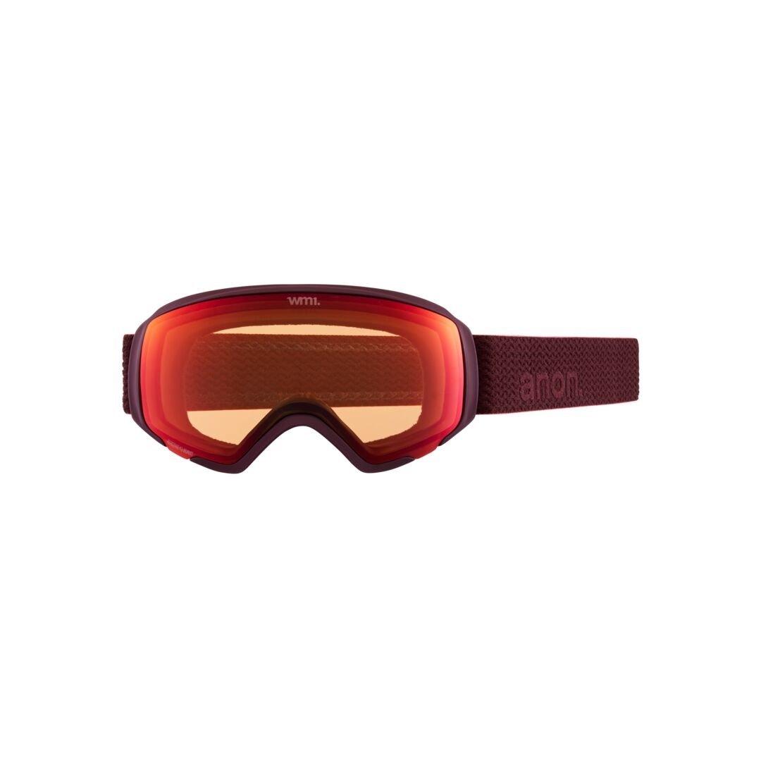 2023 ANON WM1 MFI GOGGLE W/ SPARE MLBRY/PRCV SUN RED
