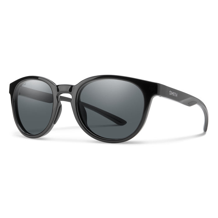 SMITH EASTBANK BLK SUNGLASSES w/ PLR GRY