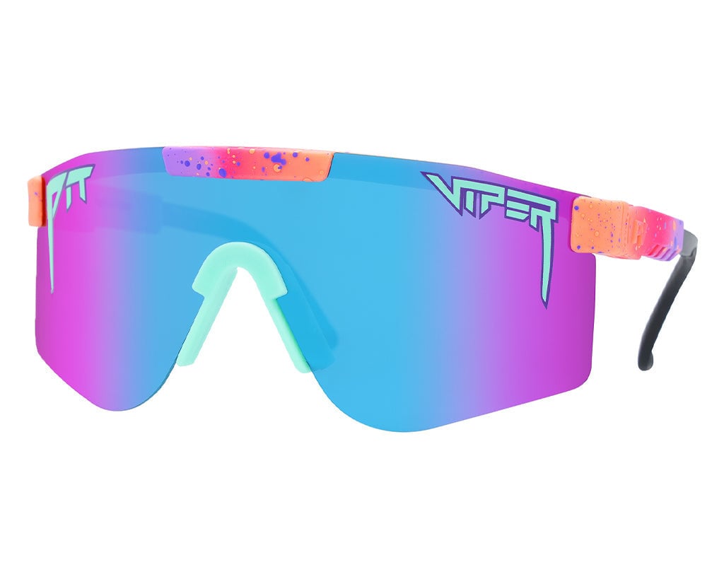 PIT VIPER THE COPACABANA ORIGINAL WIDE SUNGLASSES POLAR