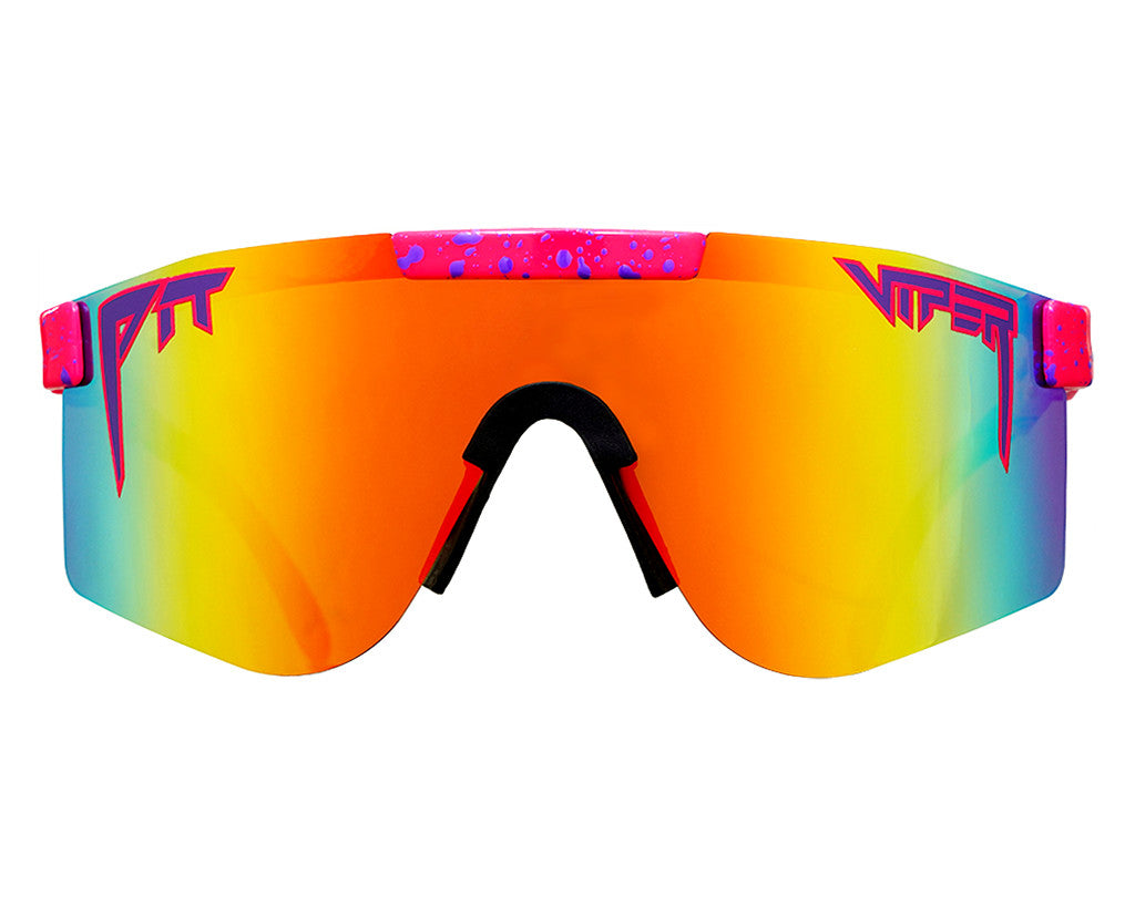 PLX PIT VIPER THE RADICAL POLARIZED DOUBLE WIDES SUNGLASSES