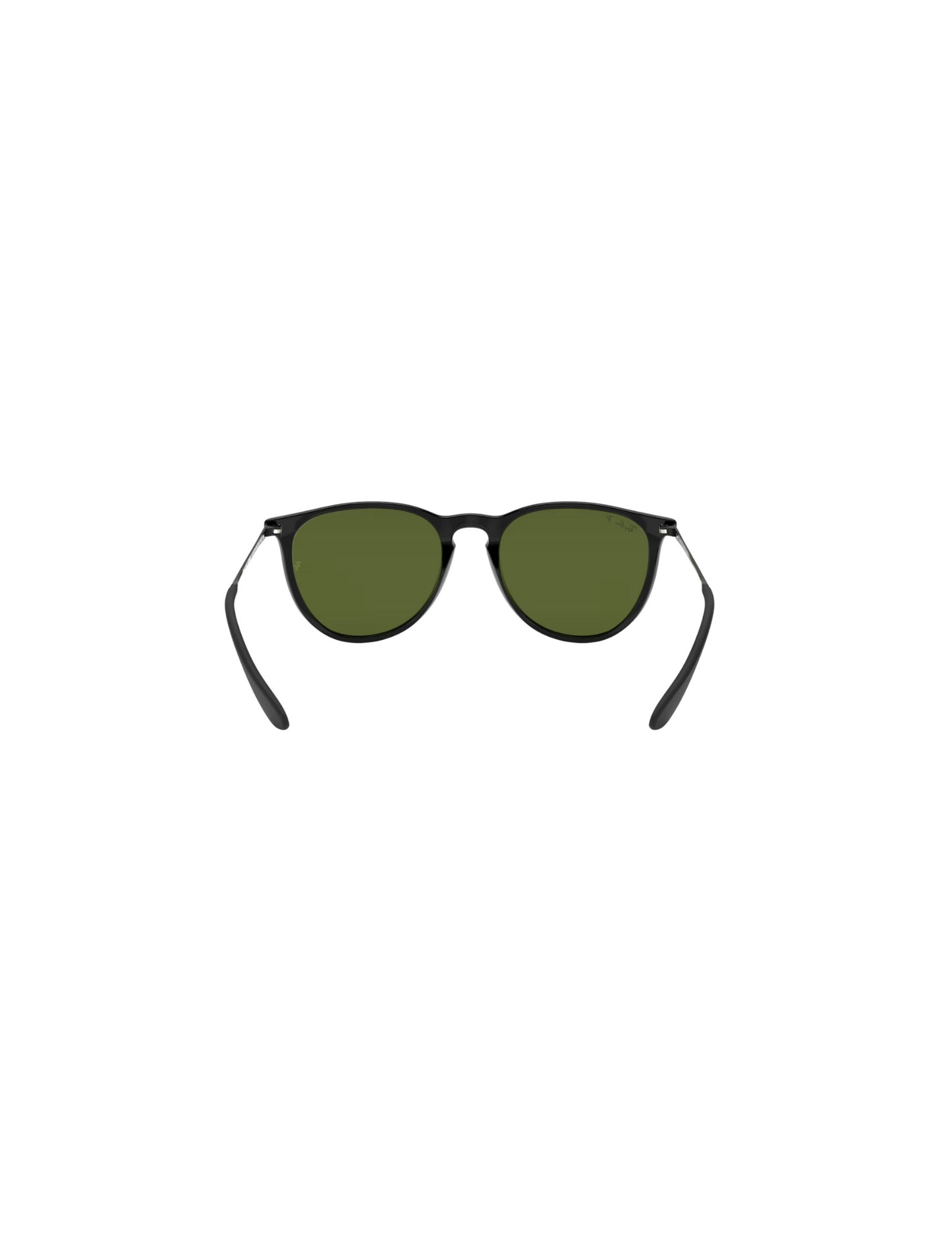 RAY-BAN ERIKA SUNGLASSES BLACK w/ GREEN