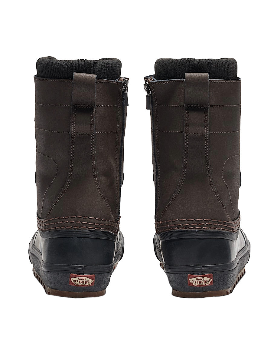 VANS MENS MTE STANDARD ZIP SNOW BOOT FA24 (Y49) BROWN/BLACK