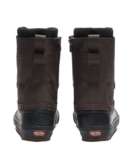 VANS MENS MTE STANDARD ZIP SNOW BOOT FA24 (Y49) BROWN/BLACK